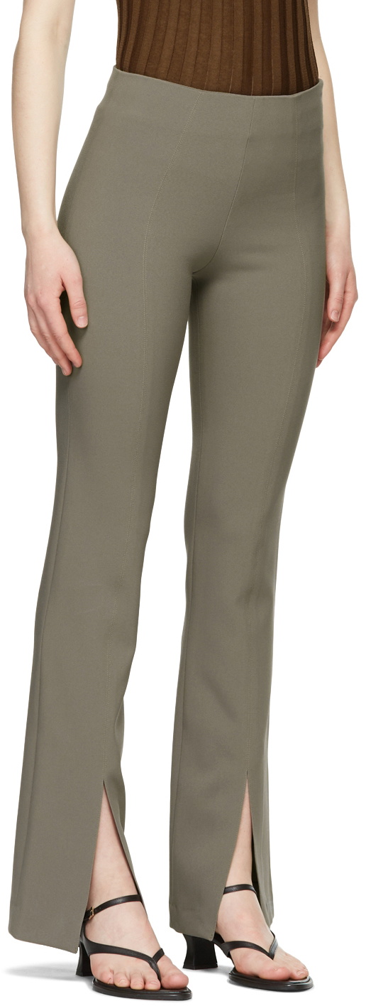 LVIR Khaki Polyester Trousers