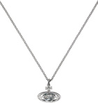 Vivienne Westwood Gunmetal New Small Orb Pendant Necklace