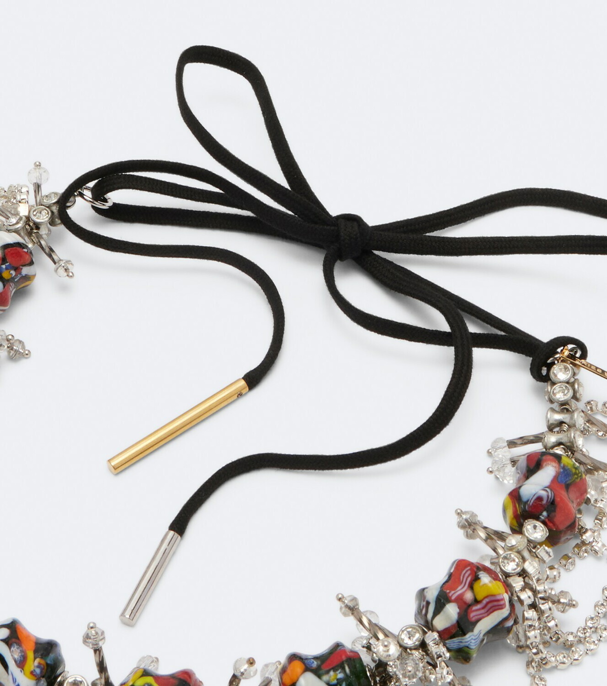 Dries Van Noten Embellished fringed necklace