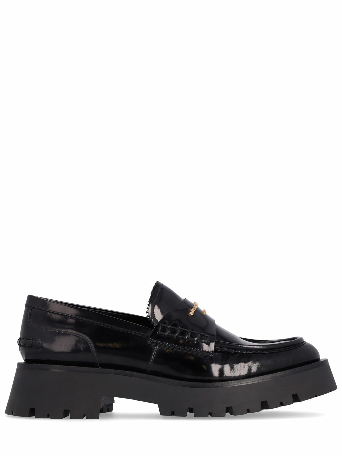 Alexander Wang◇Carter ロゴ プラットフォーム 厚底 ローファー