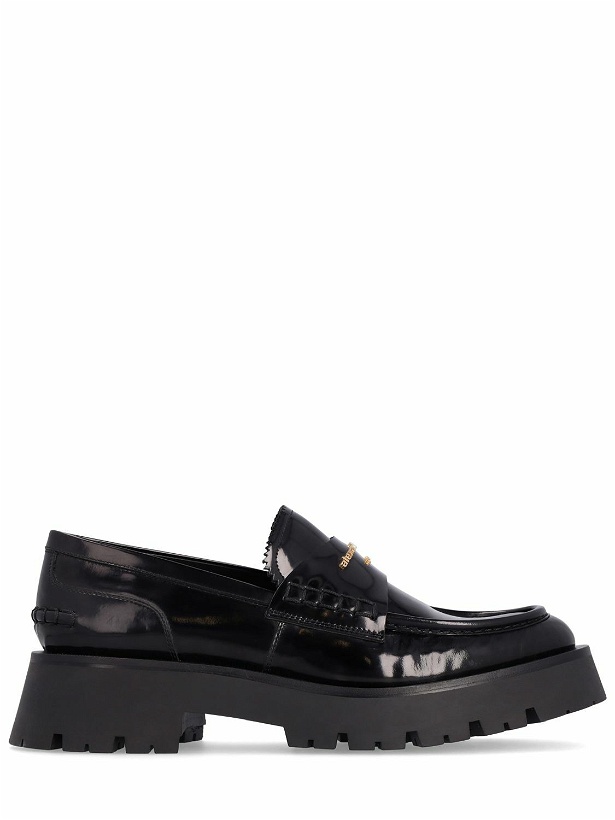 Photo: ALEXANDER WANG - 45mm Carter Lug Patent Leather Loafers