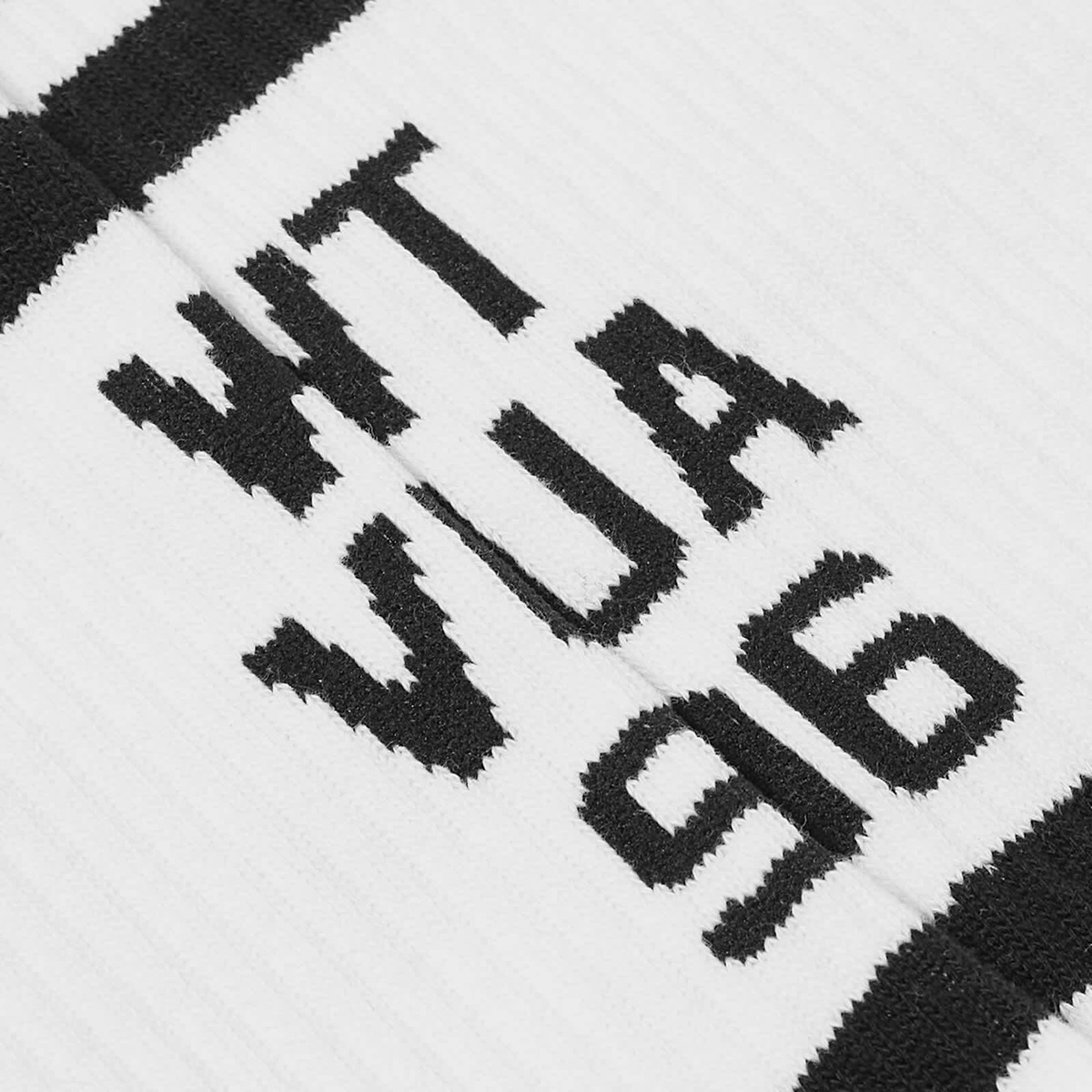 WTAPS Men's 07 Sports Sock in White WTAPS