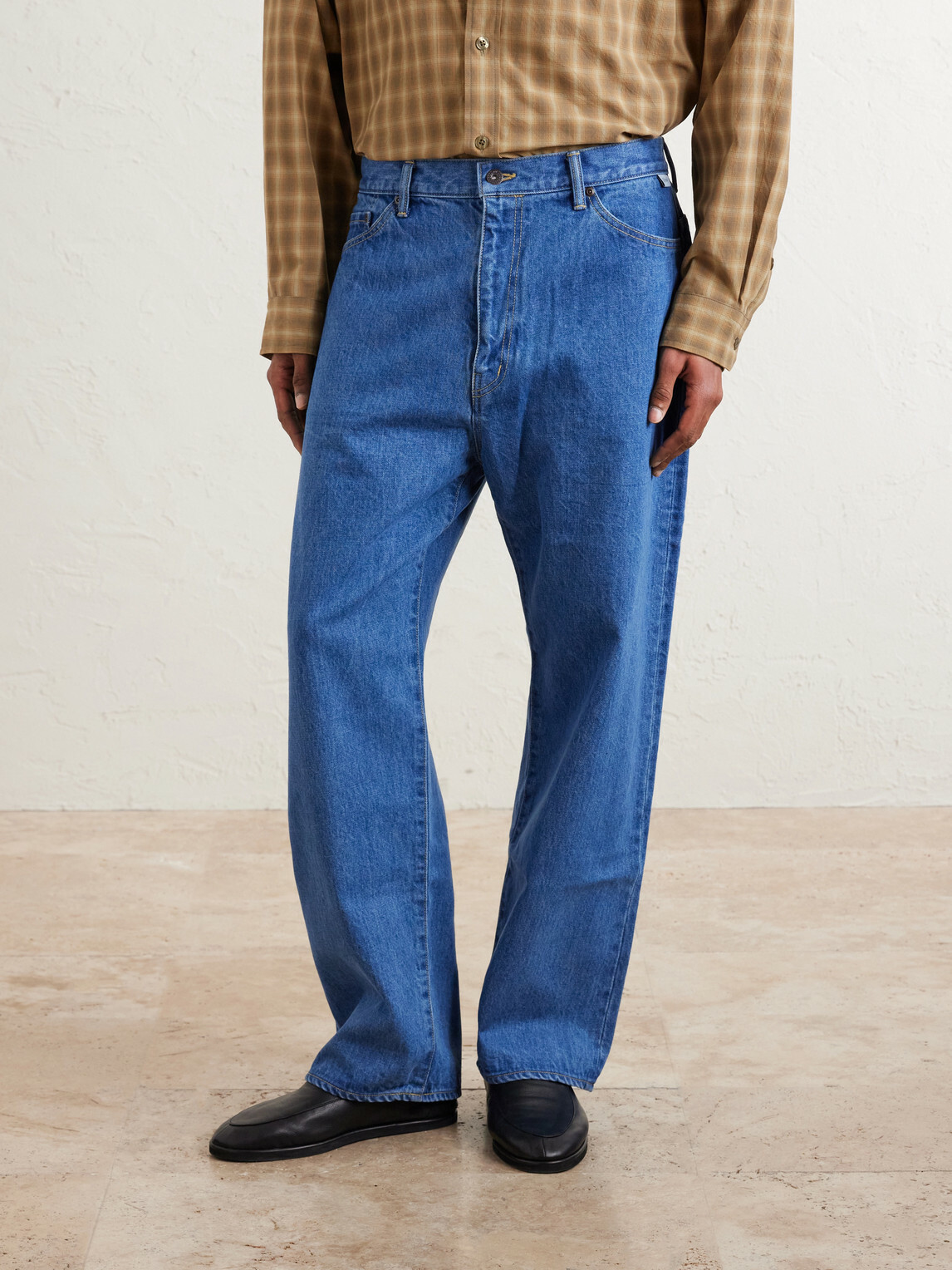 WTAPS - Wide-Leg Jeans - Blue