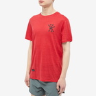 District Vision Men's Sukha Hemp T-Shirt in Goji Red