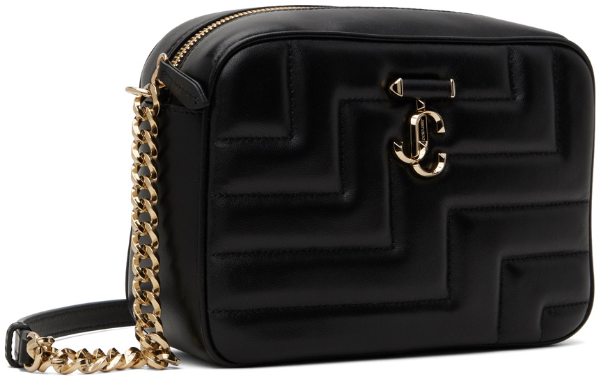 Jimmy Choo Black Avenue Camera M Bag Jimmy Choo
