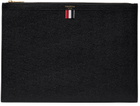 Thom Browne Black Medium Document Holder