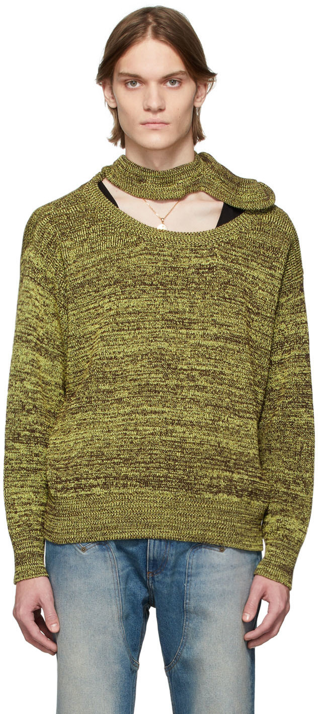 Y/Project（ワイプロジェクト）の「BUTTON PANEL MOHAIR