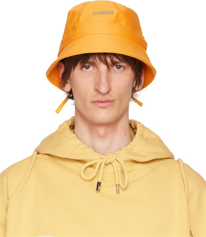 Photo: Jacquemus Orange 'Le Bob Gadjo' Hat