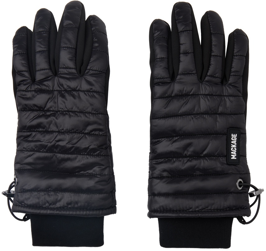 Photo: MACKAGE Black Alfie Re-Stop Gloves