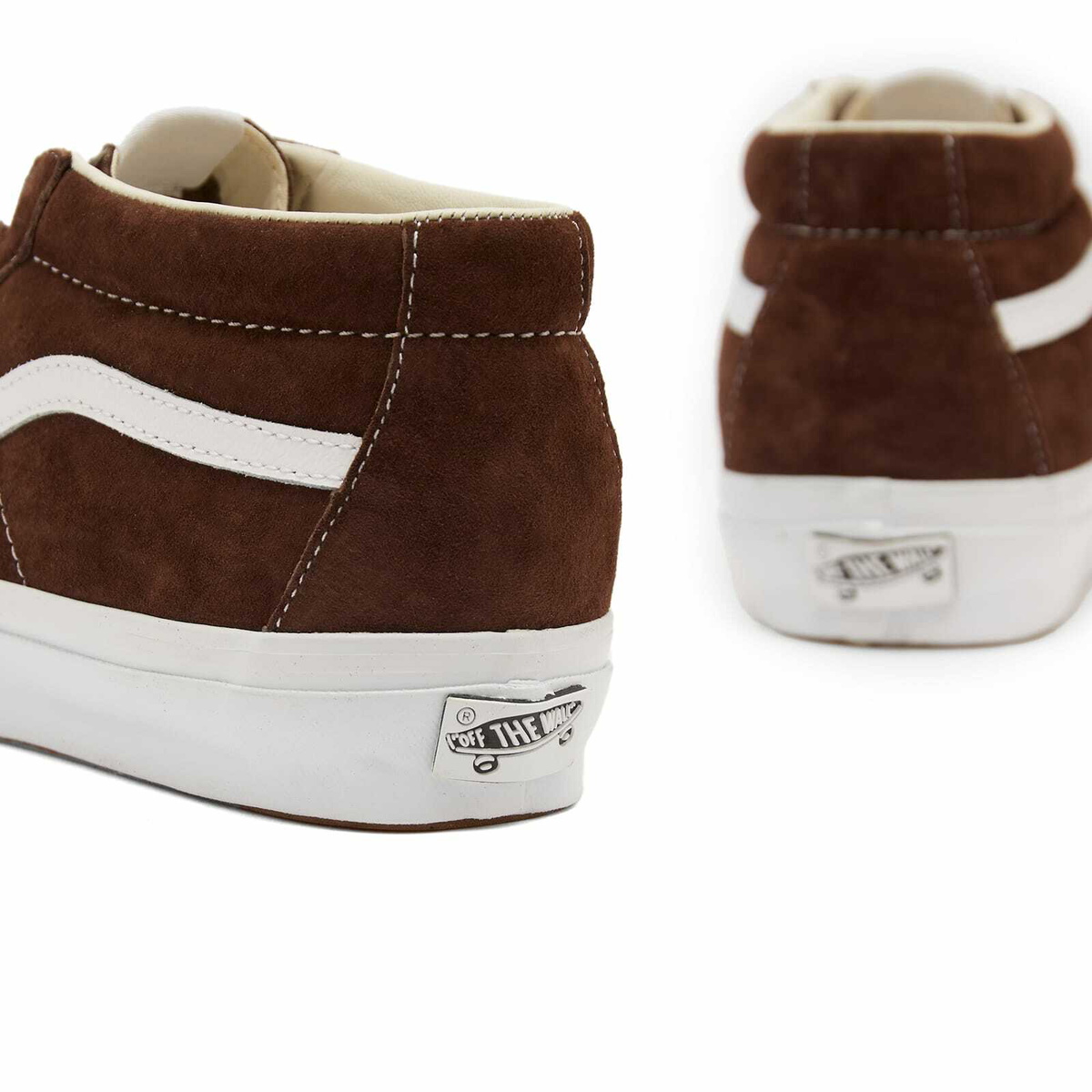 VANS★SK8-MID REISSUE 83 LX PIG SUEDE★兼用★SCARAB Vans LX Sk8 Reissue 83 Mid Suede Shoes, Scarab Black, Size 9