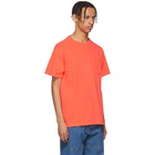 Noah NYC Orange Logo Pocket T-Shirt