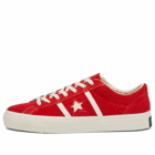 Converse One Star Academy Pro Sneakers in Red/Egret