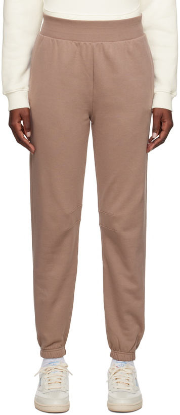 Photo: Reebok Classics Taupe Embroidered Lounge Pants