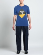Barbour Mens T-shirt in Blue