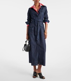 Dries Van Noten Denim shirt dress