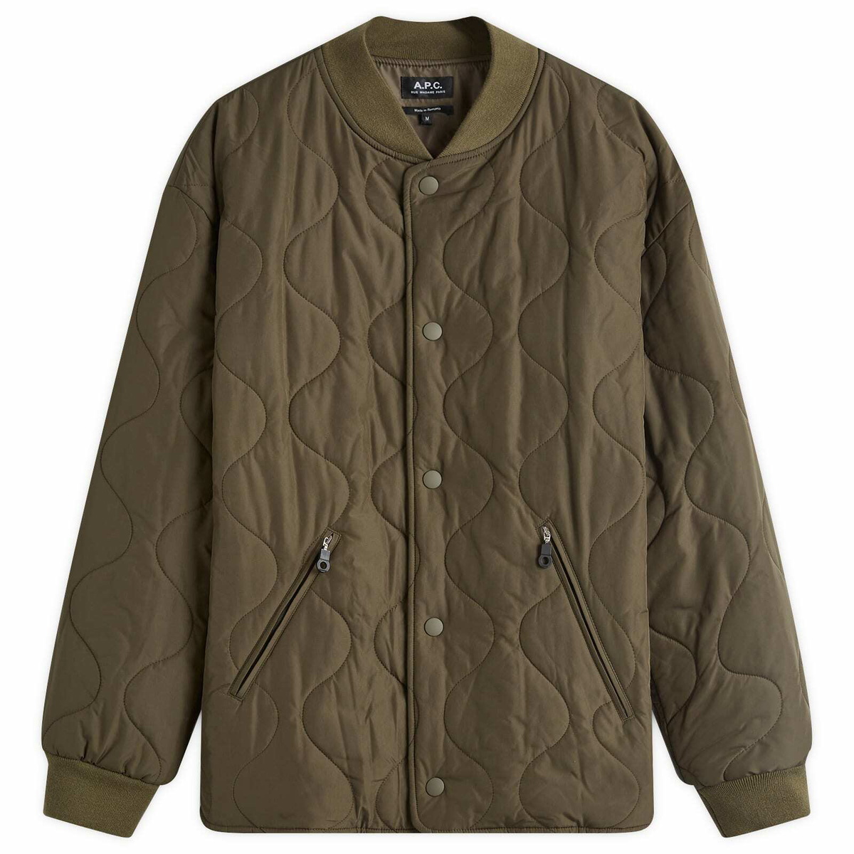 A.P.C. Khaki Florent Bomber Jacket A.P.C.