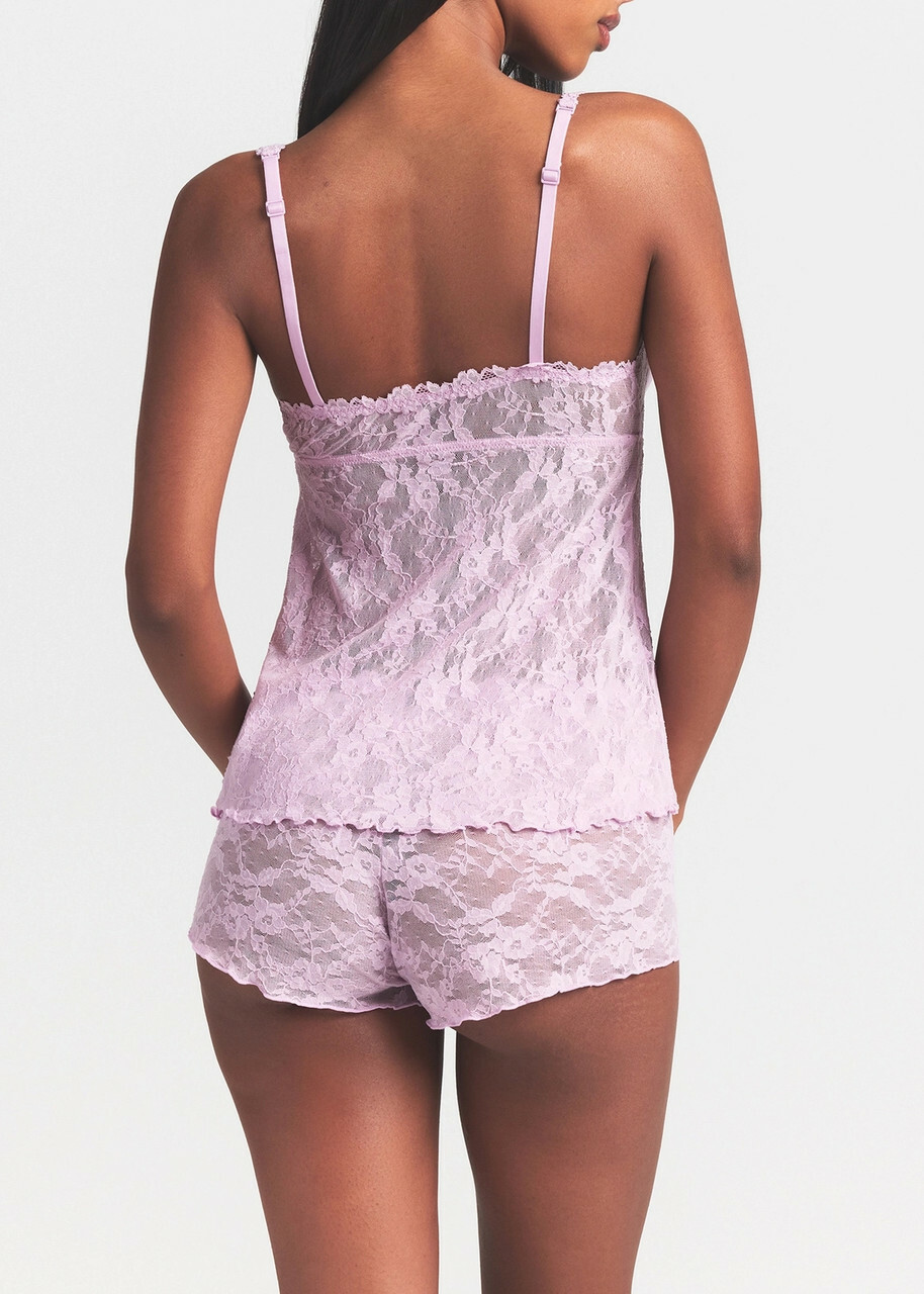 Skims Stretch-lace Babydoll top Light Pink