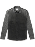 Dunhill - Checked Cotton-Poplin Shirt - Black