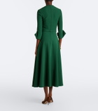 Safiyaa Ellis crêpe cocktail dress