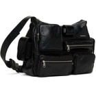 Balenciaga Black Superbusy Messenger Bag