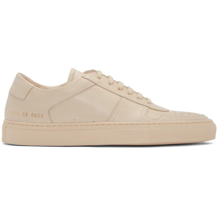 Photo: Common Projects Pink B-Ball Low Sneakers 
