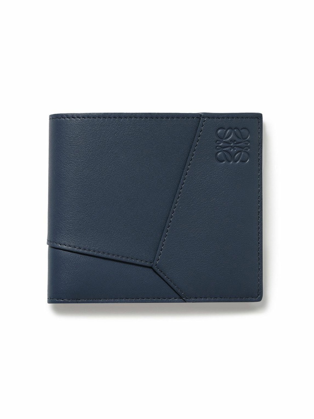 Photo: LOEWE - Puzzle Logo-Debossed Leather Billfold Wallet