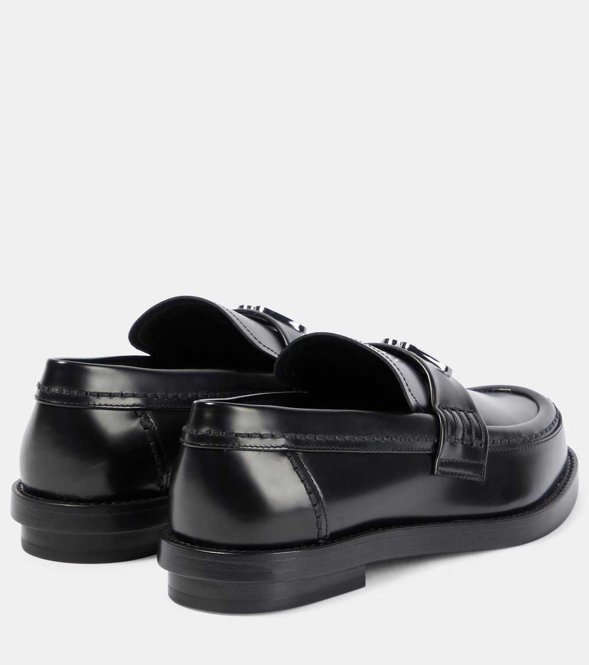 Alexander McQueen Seal leather loafers