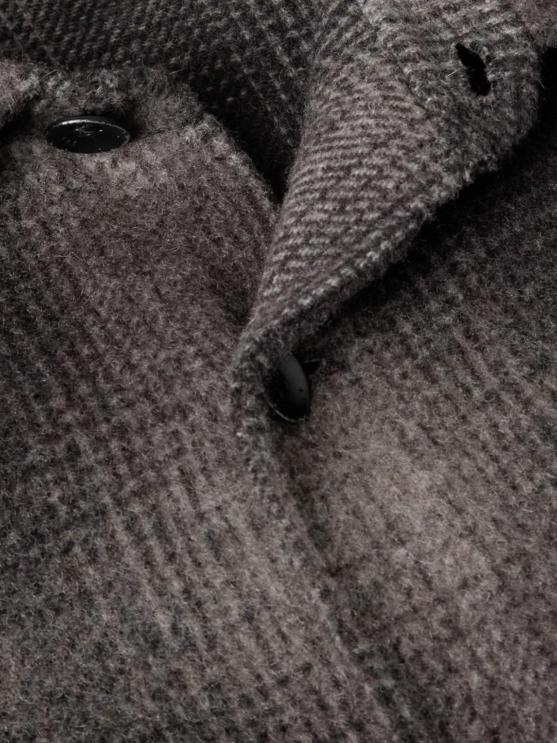 Rag & Bone - Austin Checked Wool-Blend Shirt Jacket - Brown