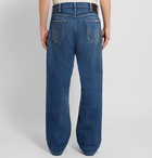 Chimala - Wide-Leg Selvedge Denim Jeans - Blue