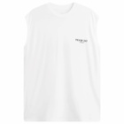 Represent 247 Men's Represent Team 247 Oversized Tank in Flat White