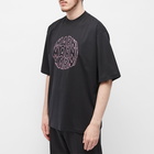 Marni Men's Circular Logo T-Shirt in Black