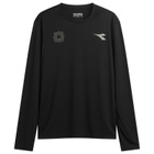 Diadora Men's x Lack of Guidance Graphic T-Shirt in Grey