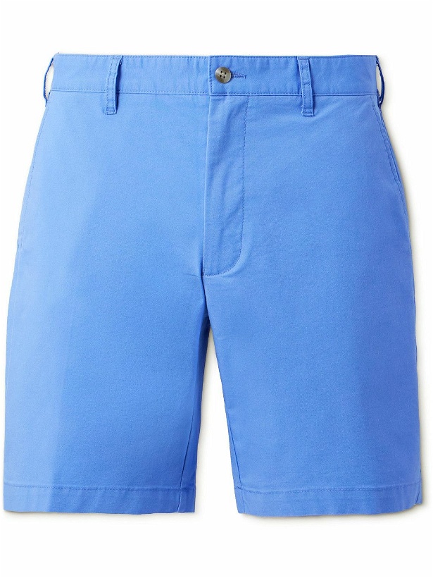 Photo: Peter Millar - Crown Comfort Slim-Fit Straight-Leg Woven Shorts - Blue