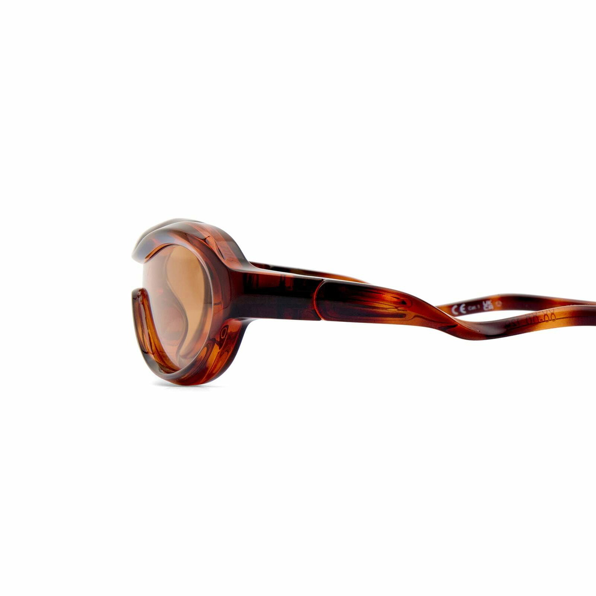 Le Specs x No Problemo Vortex Deux Sunglasses in Tortoiseshell/Mustard Mono 