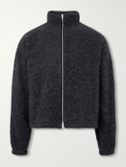 Jil Sander - Brushed Wool-Blend Blouson Jacket - Blue