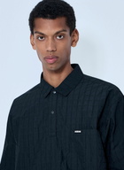 Metalwood Textured Cotton Overshirt