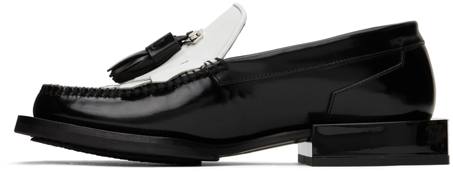 EYTYS White & Black Rio Loafers