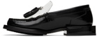 EYTYS White & Black Rio Loafers