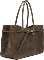MARGESHERWOOD Taupe Grandma Used Large Tote