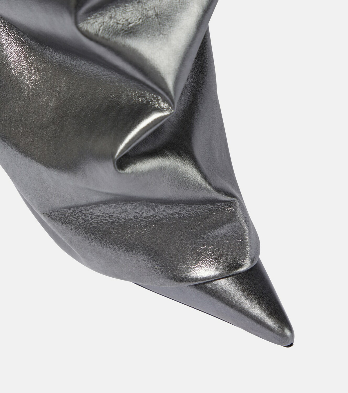 Alexandre Vauthier Ruched leather boots