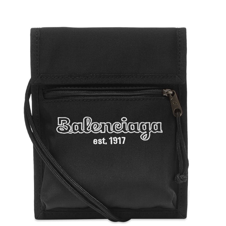 Photo: Balenciaga Established Logo Cross Body Bag