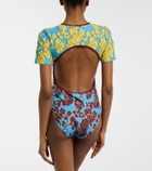 Alémais Splice floral swimsuit