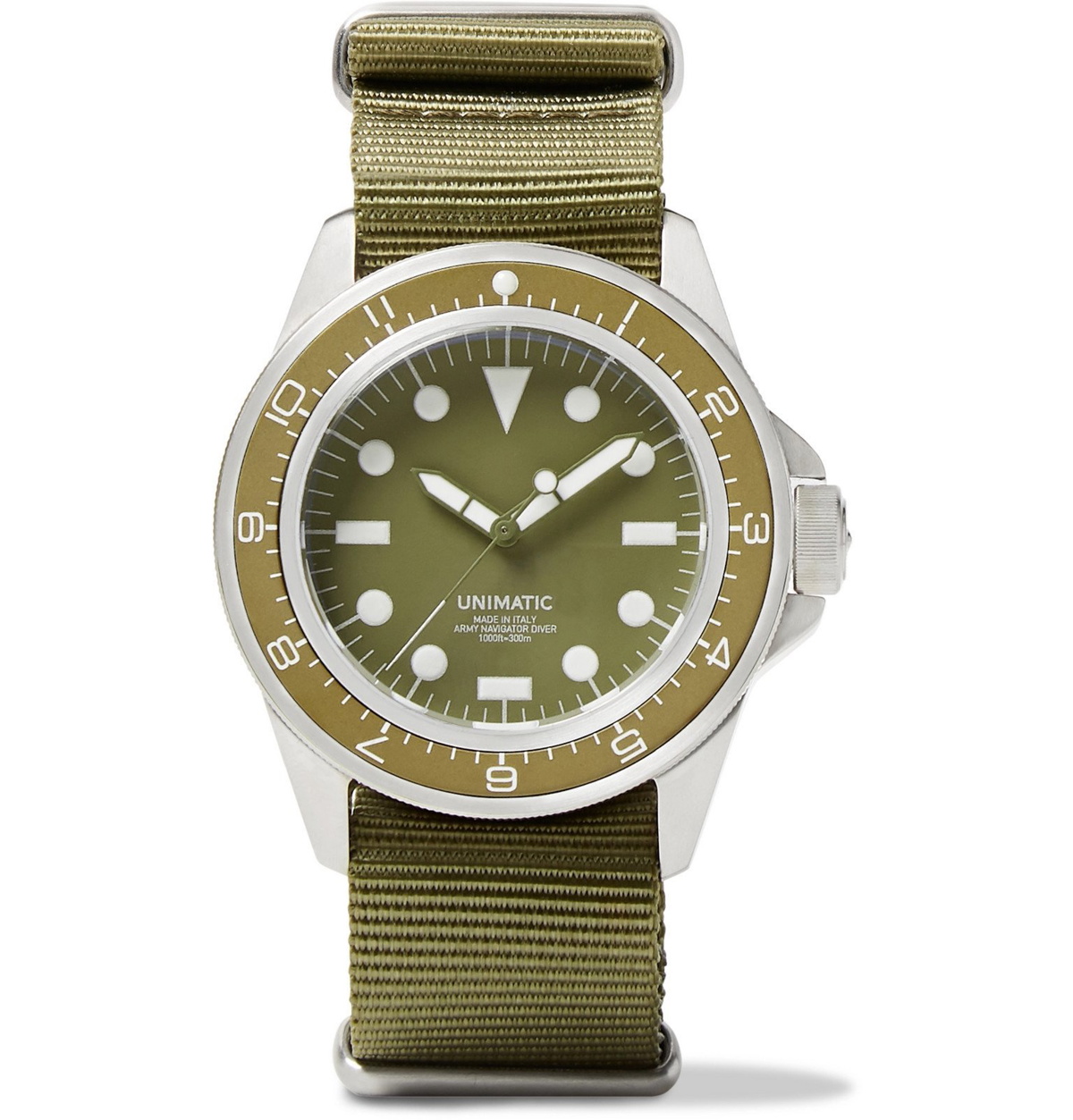 Men's Diesel Rig Brown Leather Strap Watch DZ1749