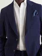 Paul Smith - Wool-Blend Seersucker Suit Jacket - Blue
