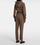 The Row Teo cashmere and cotton sweatpants