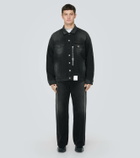 Balenciaga Size Sticker wide-leg jeans