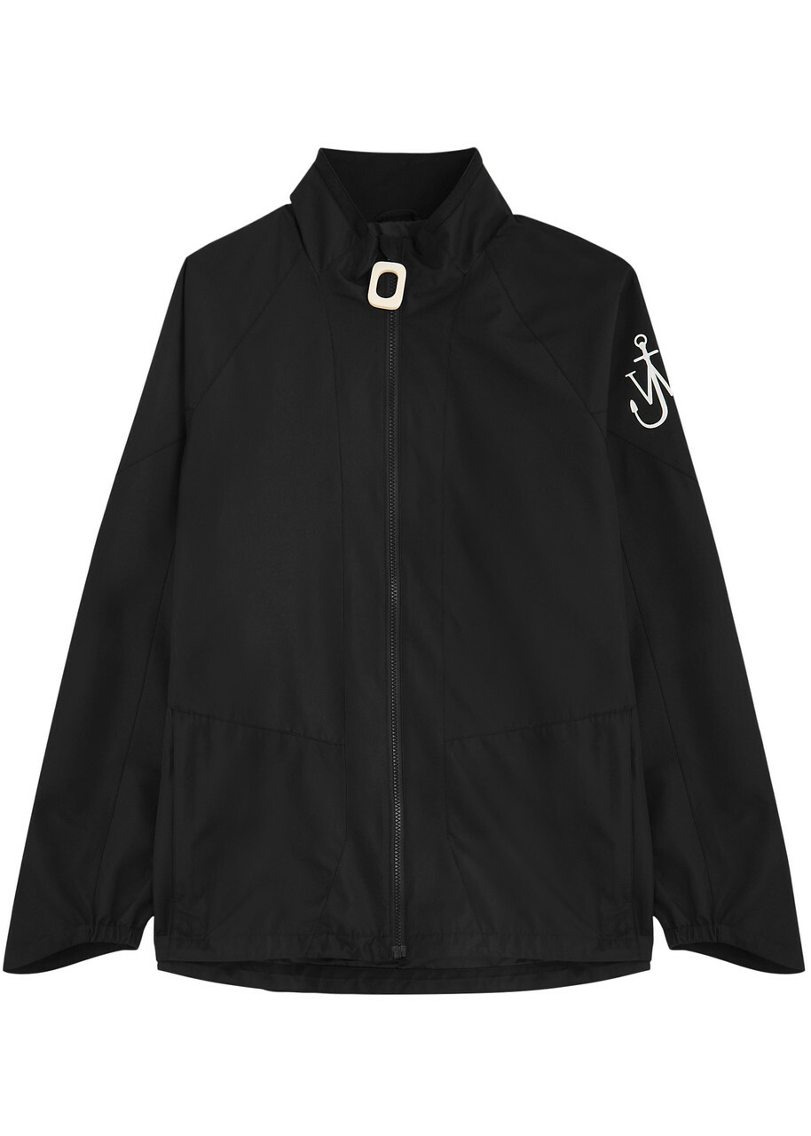 jw anderson ナイロンジャケット 黒 JW Anderson Raglan Sleeve Track Jacket | Shopbop