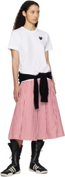 COMME des GARÇONS PLAY White Heart T-shirt