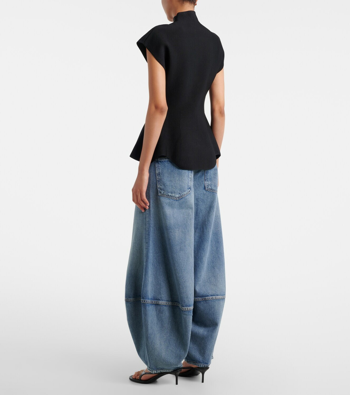 Agolde Lantern barrel-leg jeans