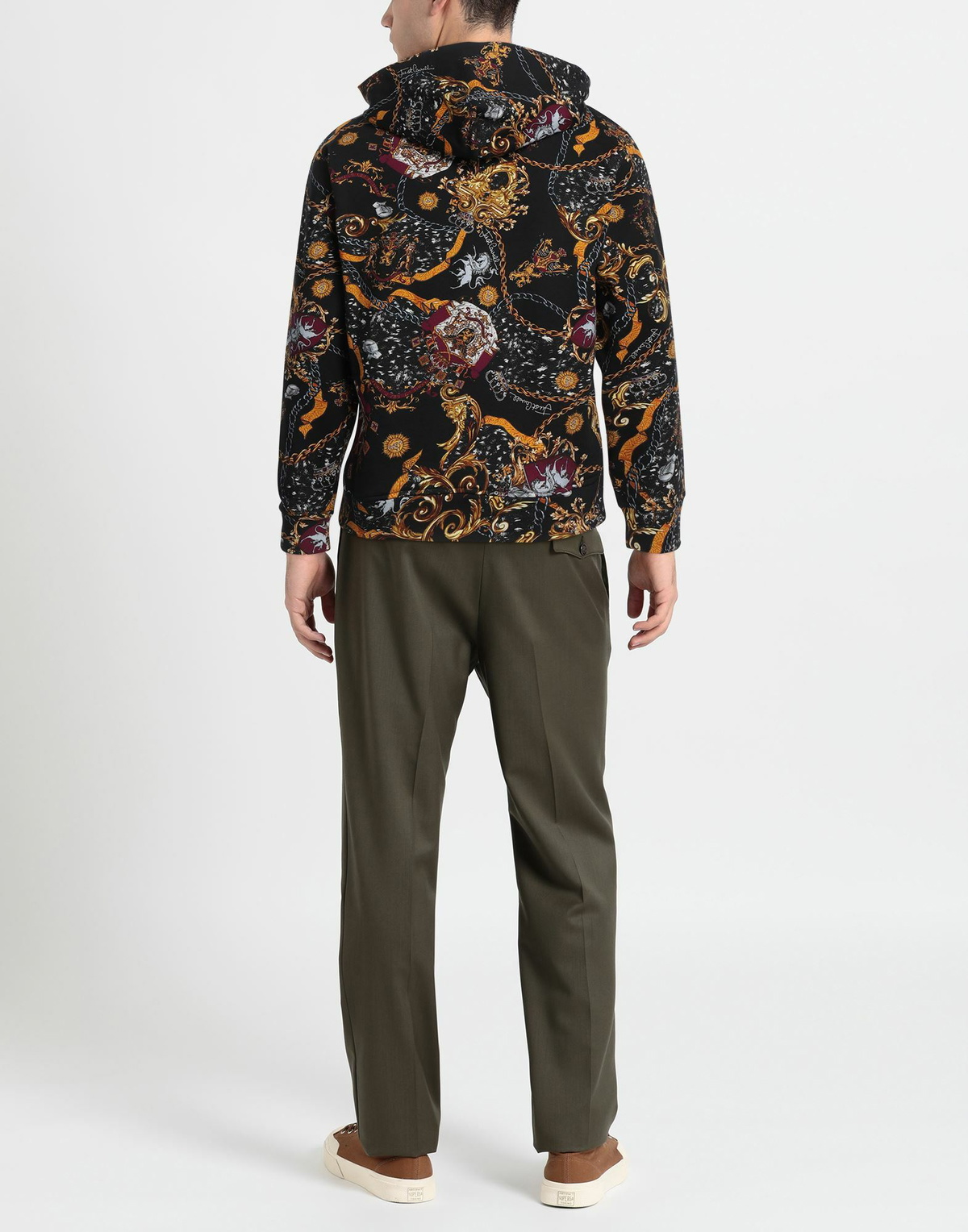 Just Cavalli Mens Sweatshirt in Black